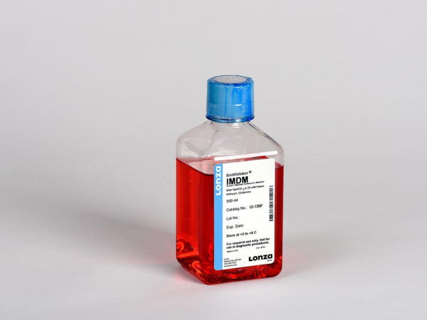 IMDM with HEPES w/o L-Gln, 500 ml