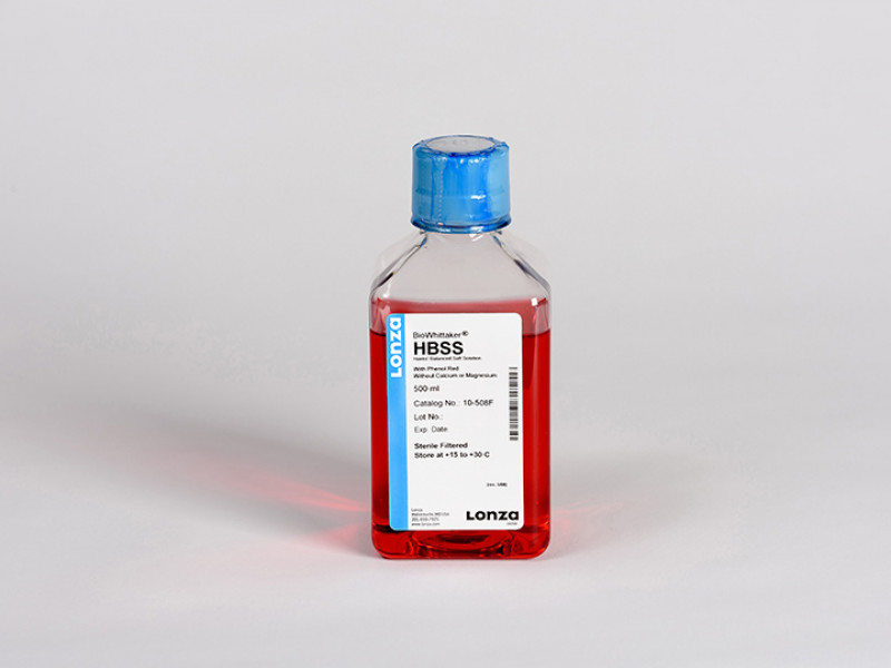 HBSS w/ Phenol Red 500ml