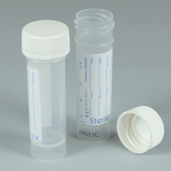 Univ Contnr PP Printed Label 30ml