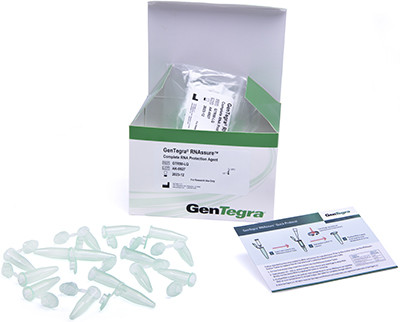 GenTegra RNAssure 1.5ml Flip Top tube(green), package of 50 tubes