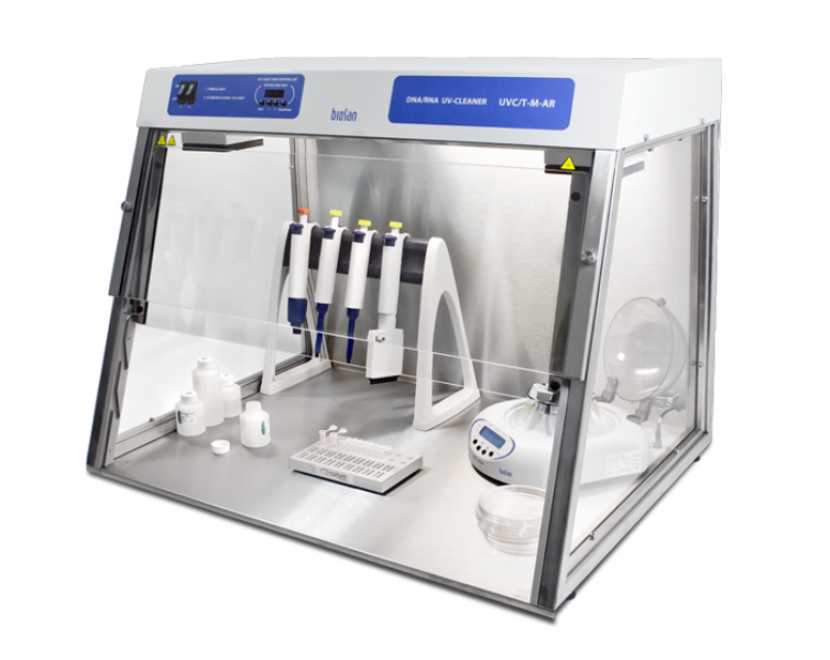 UVC/T-M-AR, DNA/RNA UV-Cleaner Box with inlet